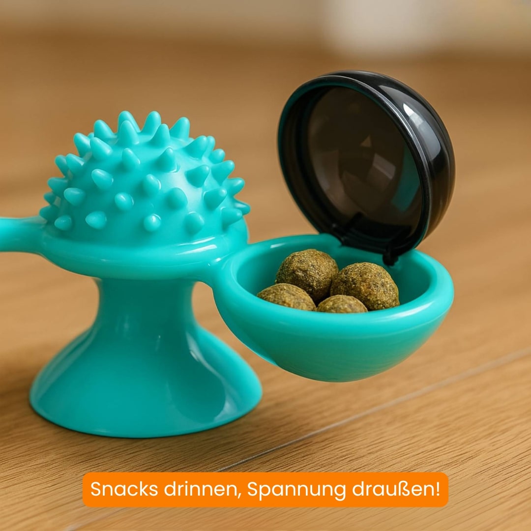 Interactive Cat Toy with Catnip – PouncePlay