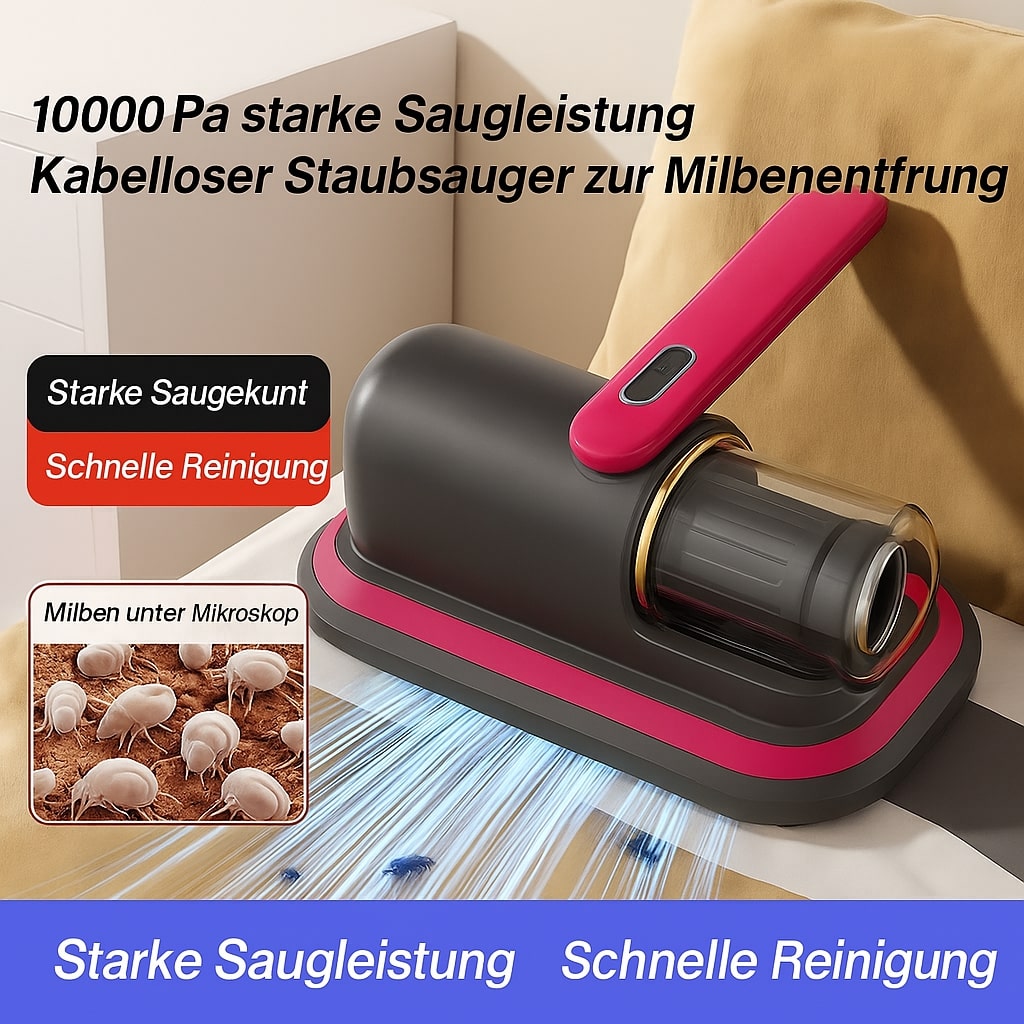 Compact Cordless Vacuum Cleaner | Portable Dust Buster