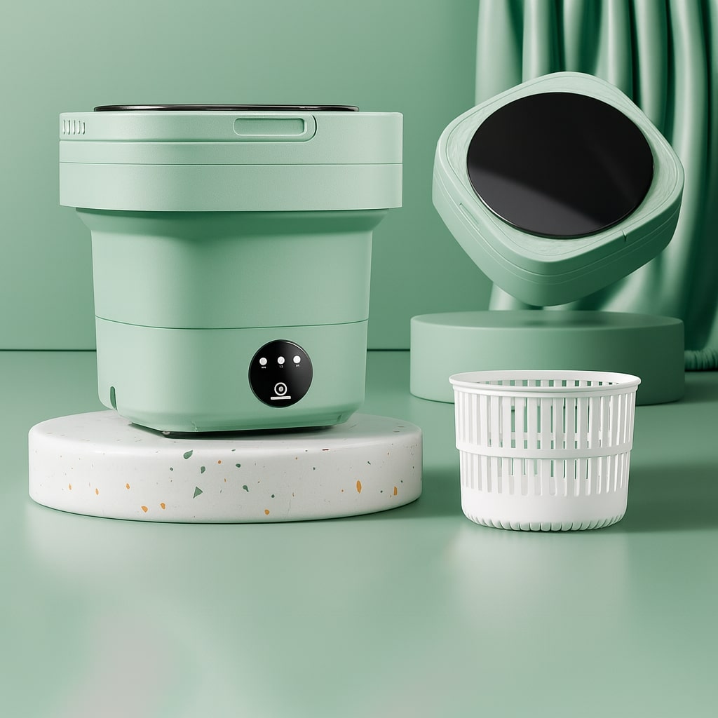 Compact Travel Washing Machine for Effortless Laundry