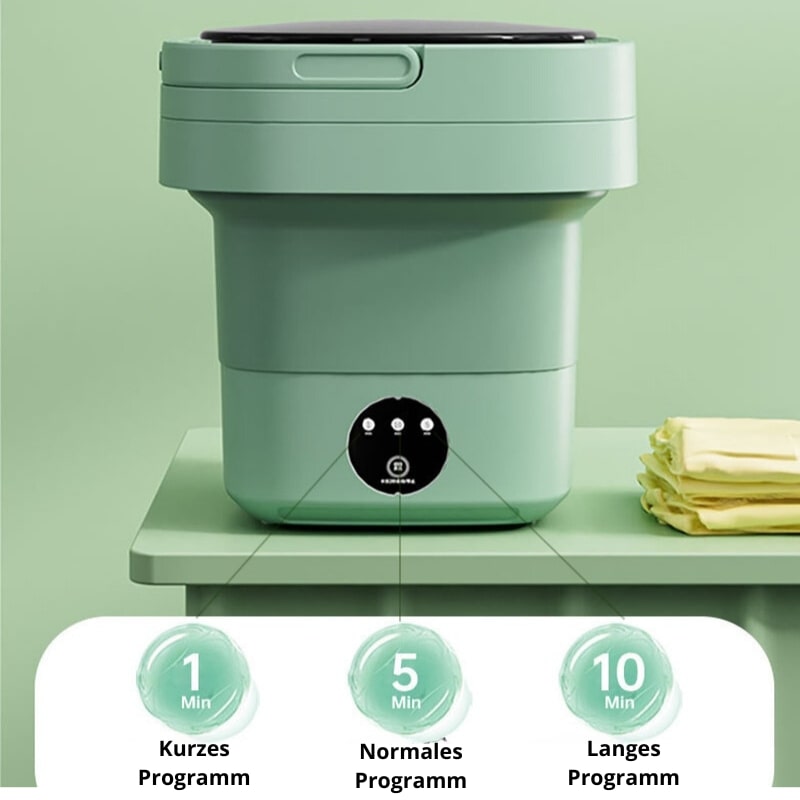 Compact Travel Washing Machine for Effortless Laundry