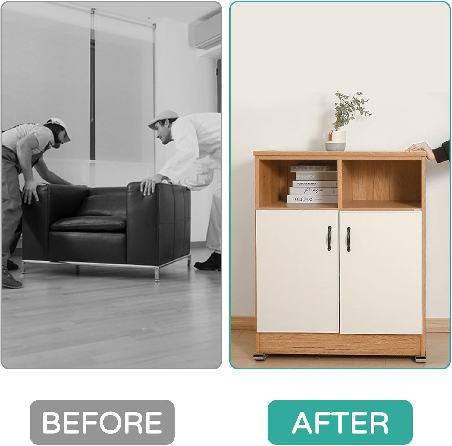 Heavy-Duty Furniture Slider & Lifter Kit | MoveIt!
