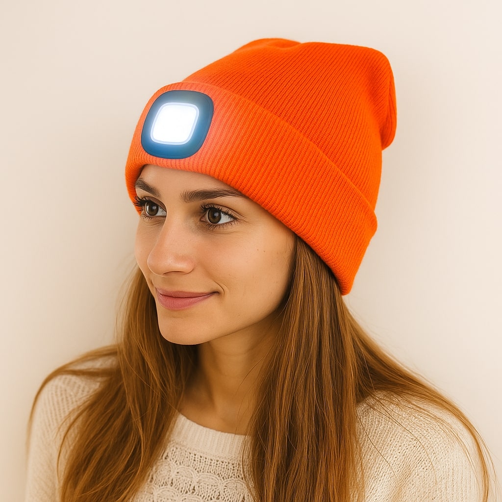 Illuminate Your Path: Warm LED Winter Hat