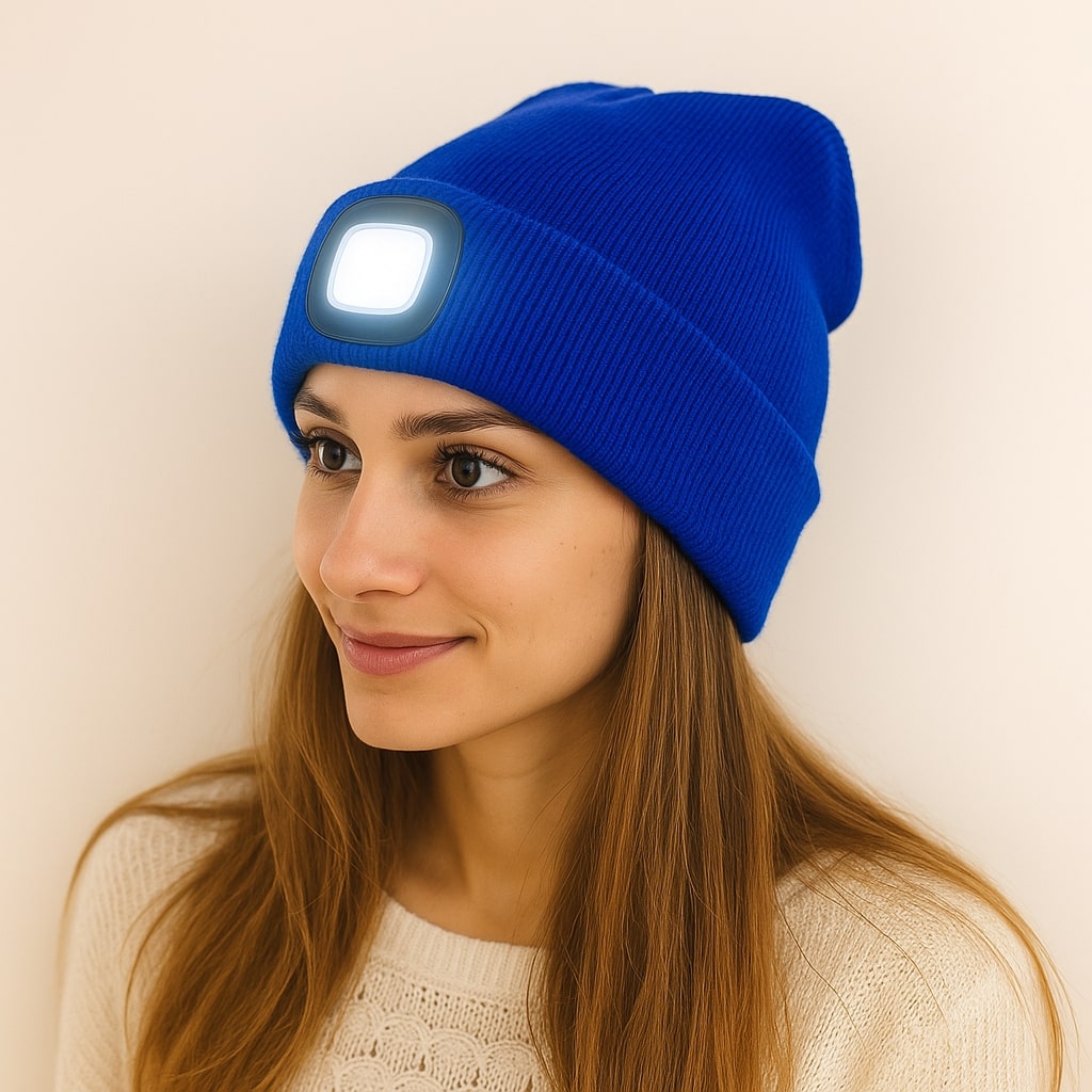 Illuminate Your Path: Warm LED Winter Hat