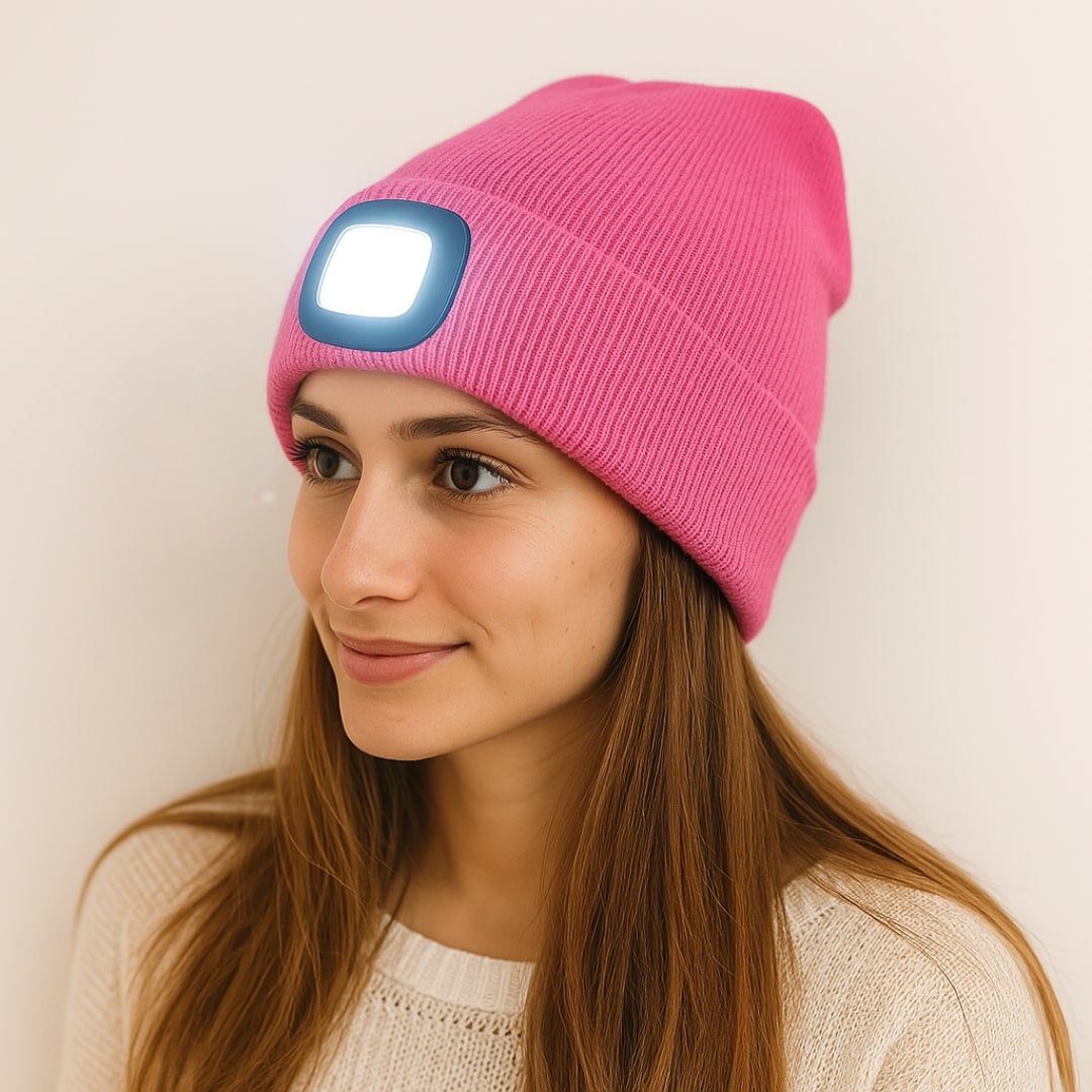 Illuminate Your Path: Warm LED Winter Hat