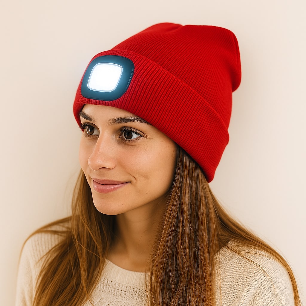 Illuminate Your Path: Warm LED Winter Hat