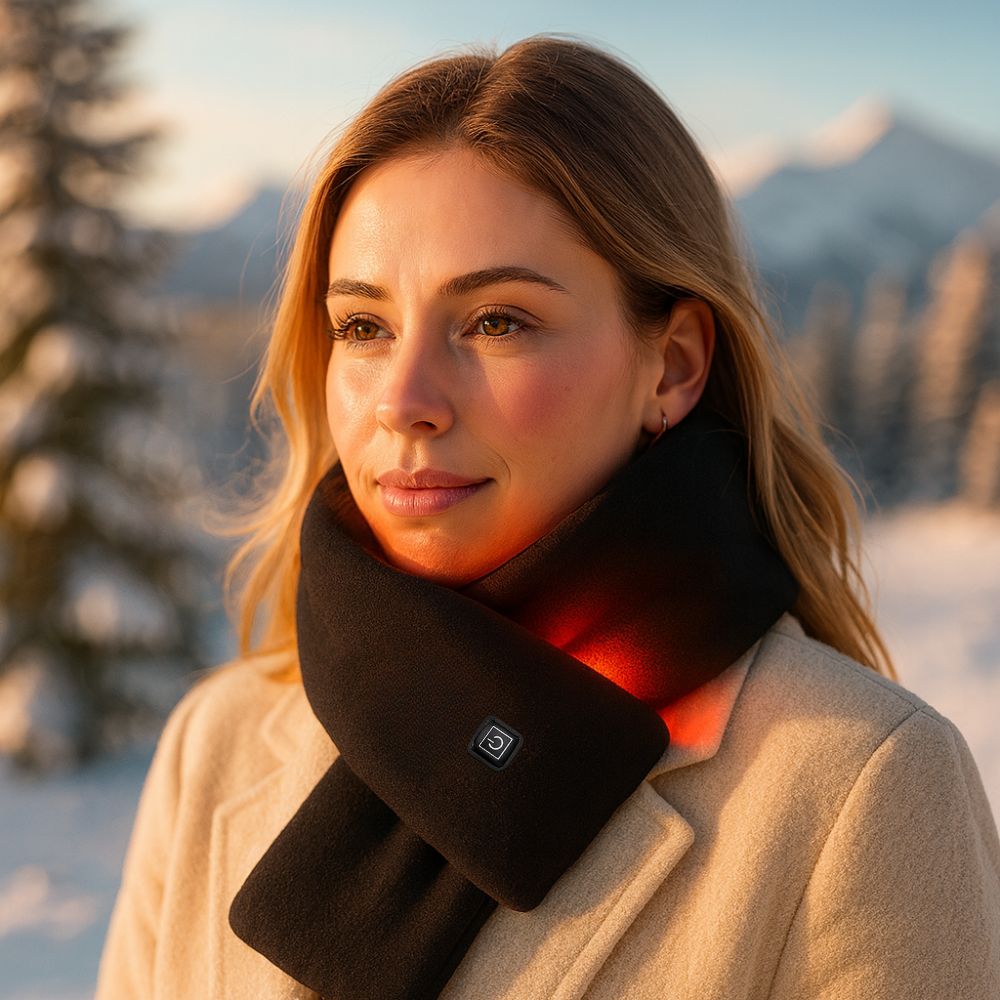 Ultimate Electric Heating Scarf for Cold Weather Comfort