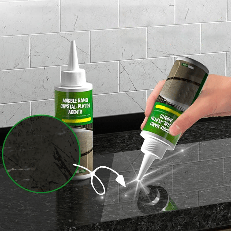 Quick Shine Stone Finish for Marble, Granite, and More