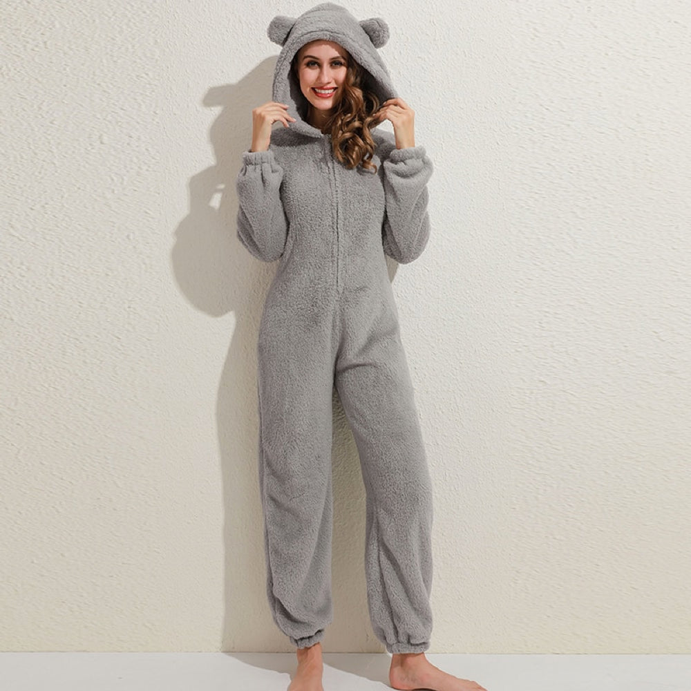 Cozy Fleece Jumpsuit for Women | Soft and Snuggly Overall