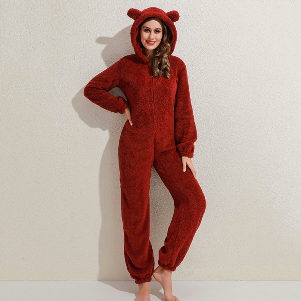 Cozy Fleece Jumpsuit for Women | Soft and Snuggly Overall