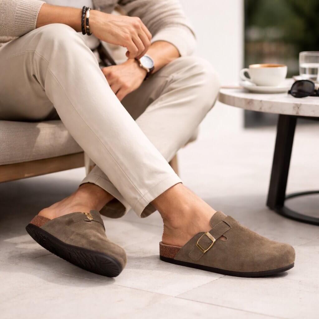 Luxurious Comfort Clogs for Men and Women | Soft Suede Slippers