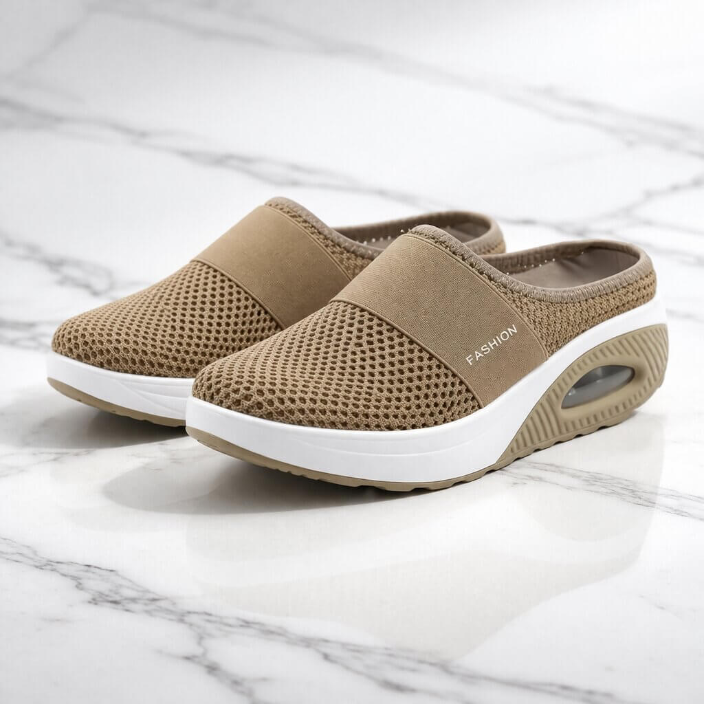 Comfort Slip-On Slippers | Extra Wide Shoes for Home