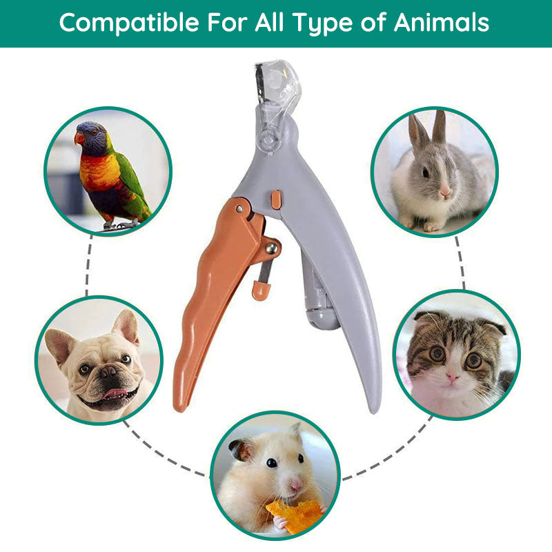Precision Pet Nail Trimmer with Safety Sensors