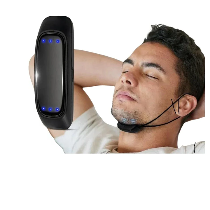 Rechargeable Sleep Harmony Snoring Relief Device with EMS Pulse