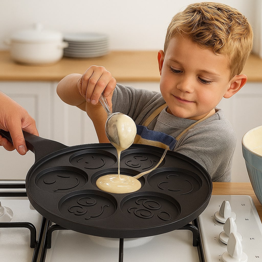Perfect Pancake Pan | Non-Stick Pancake Maker | EasyFlip