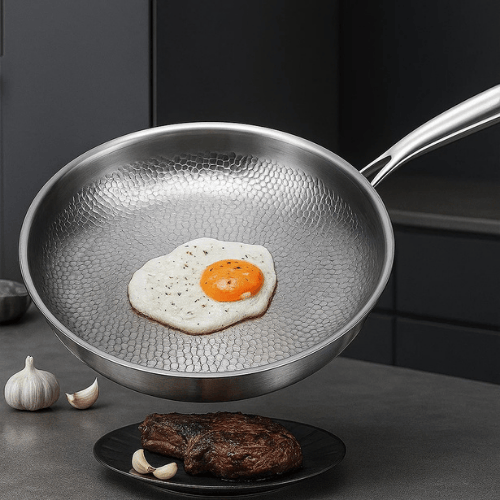 Versatile Titan Frying Pan for All Heat Sources