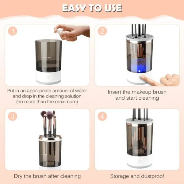 Effortless Brush Cleaner | Quick & Easy Makeup Brush Cleaning