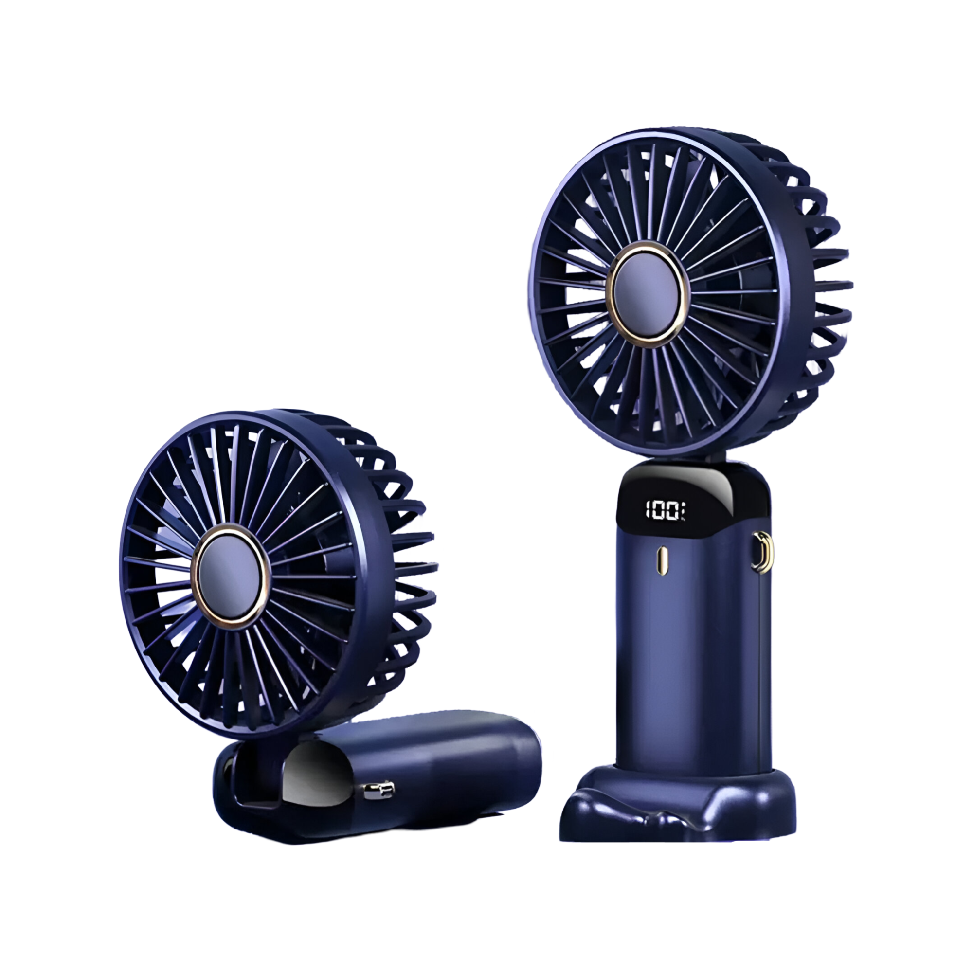 Compact USB Rechargeable Handheld Cooling Fan
