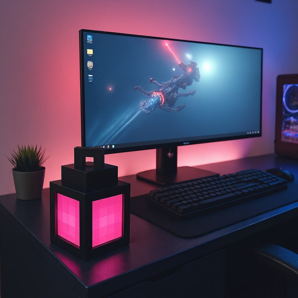 PixelGlow Wireless LED Lamp | Versatile Indoor Lighting