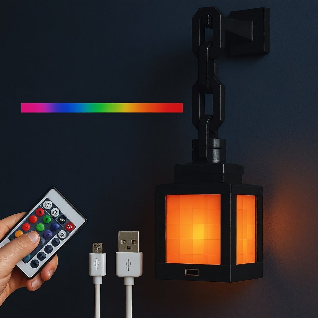 PixelGlow Wireless LED Lamp | Versatile Indoor Lighting