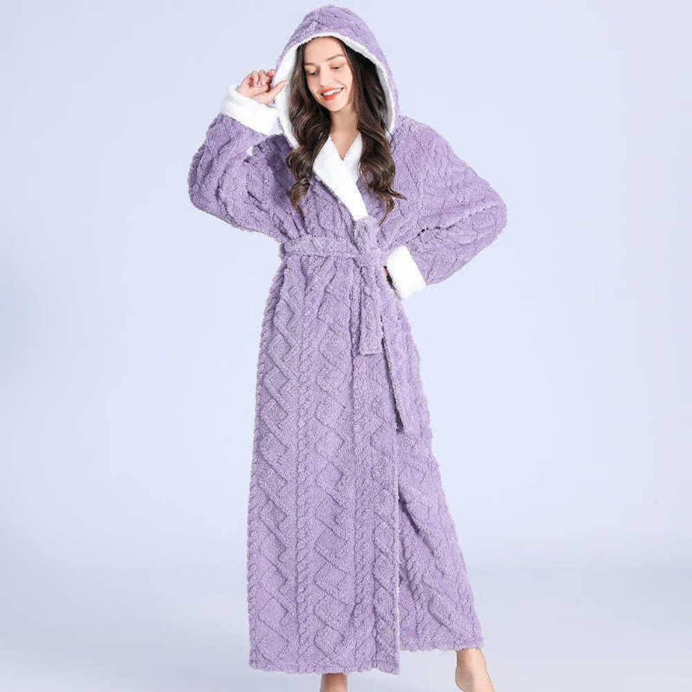 CozyWrap Hooded Bathrobe for All | Snuggly Comfort