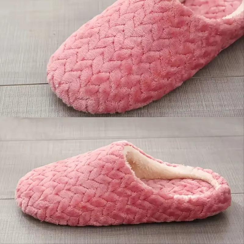 Cozy Comfort Slippers for All | Plush-Lined Footwear