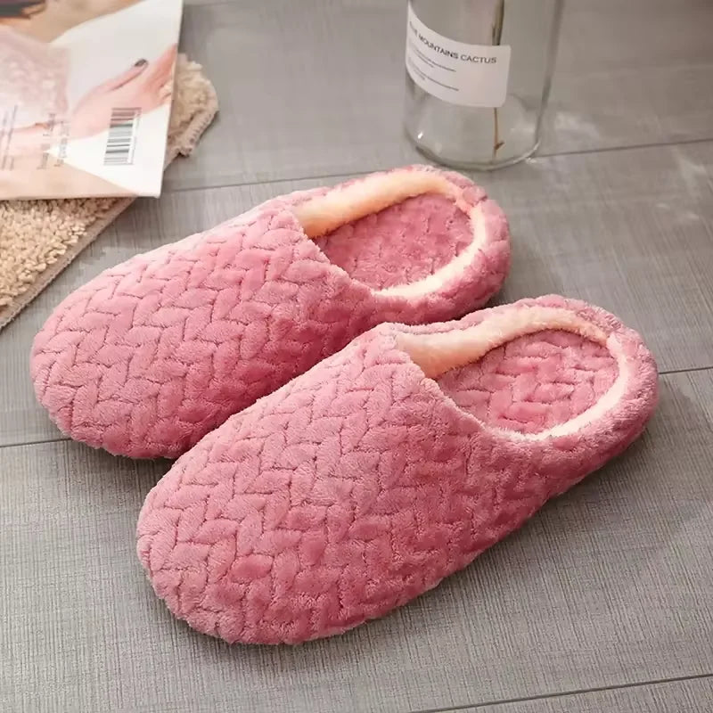 Cozy Comfort Slippers for All | Plush-Lined Footwear