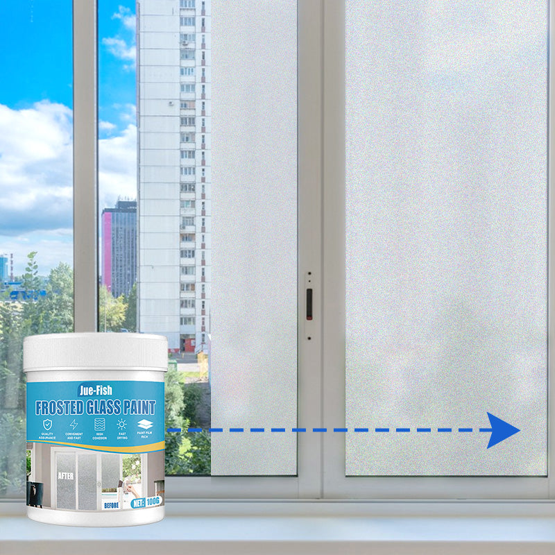 Frosted Glass Paint for Enhanced Privacy | CrystalClear Coat