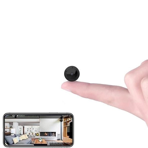 Compact 1080P WiFi Surveillance Camera with Night Vision