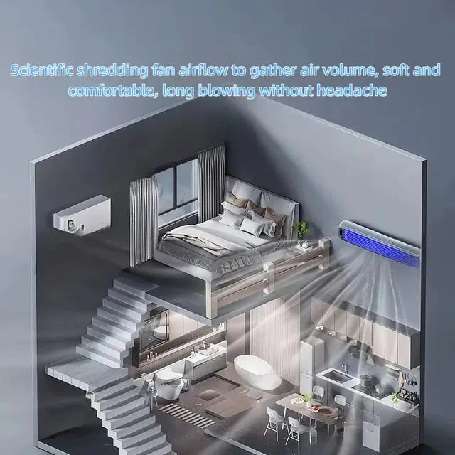 Wireless Charging Portable Air Conditioner