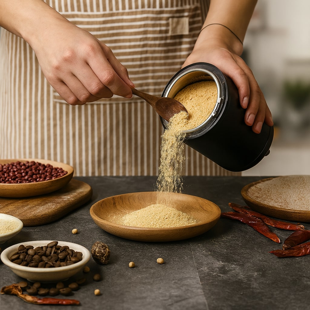 Versatile Electric Grinder for Coffee & Spices – GrindMate