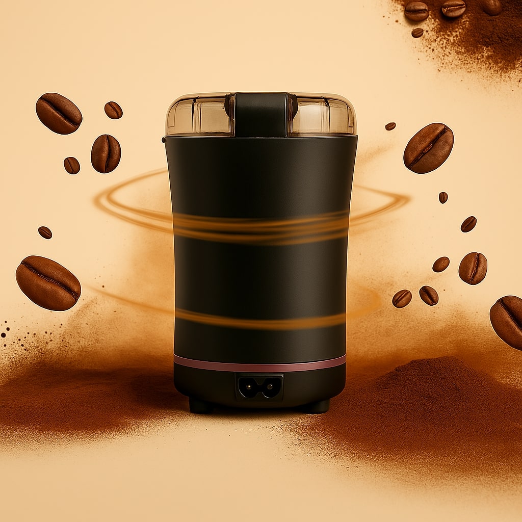 Versatile Electric Grinder for Coffee & Spices – GrindMate