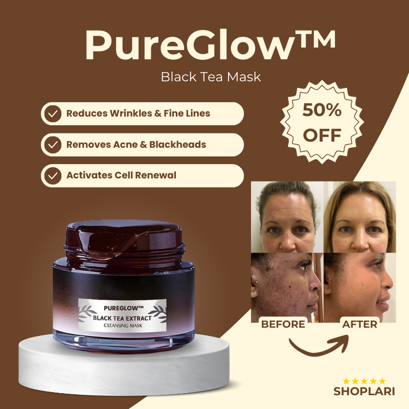 VitaVibe™ Black Tea Mask — Reveal Radiant, Youthful Skin That Commands Attention