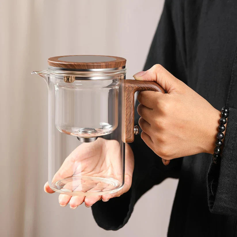 Elegant Glass Teapot with Infuser | TeaLux