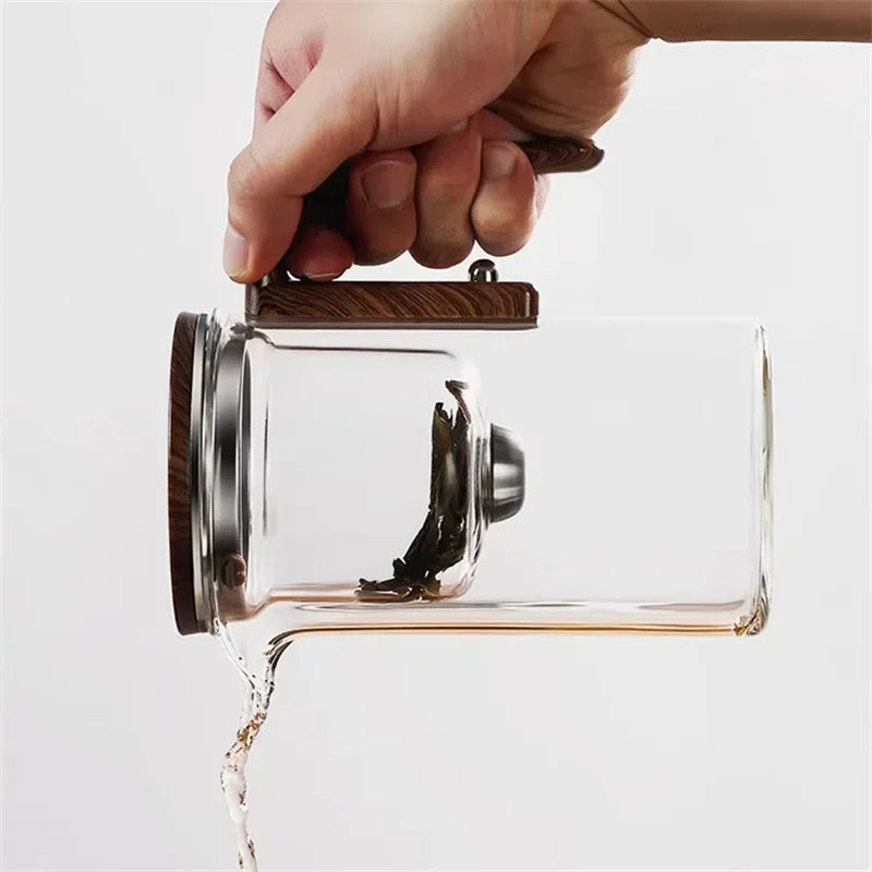 Elegant Glass Teapot with Infuser | TeaLux