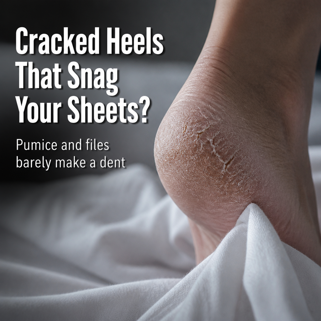 VelvetTouch™ — Grind Away Cracked Heels for Soft Feet in Minutes