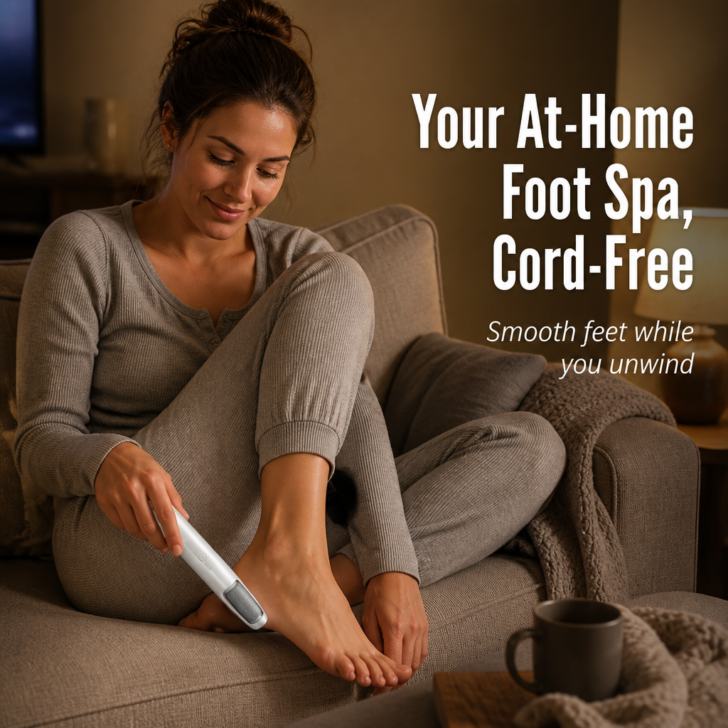 VelvetTouch™ — Grind Away Cracked Heels for Soft Feet in Minutes