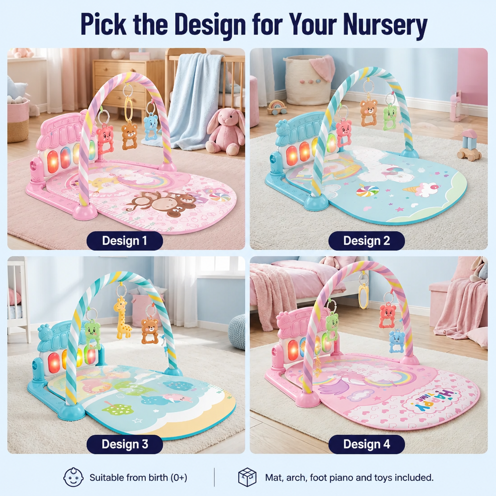 PedalJoy™ — Ignite Your Baby’s Strength, Senses, and Smiles in Every Playful Step