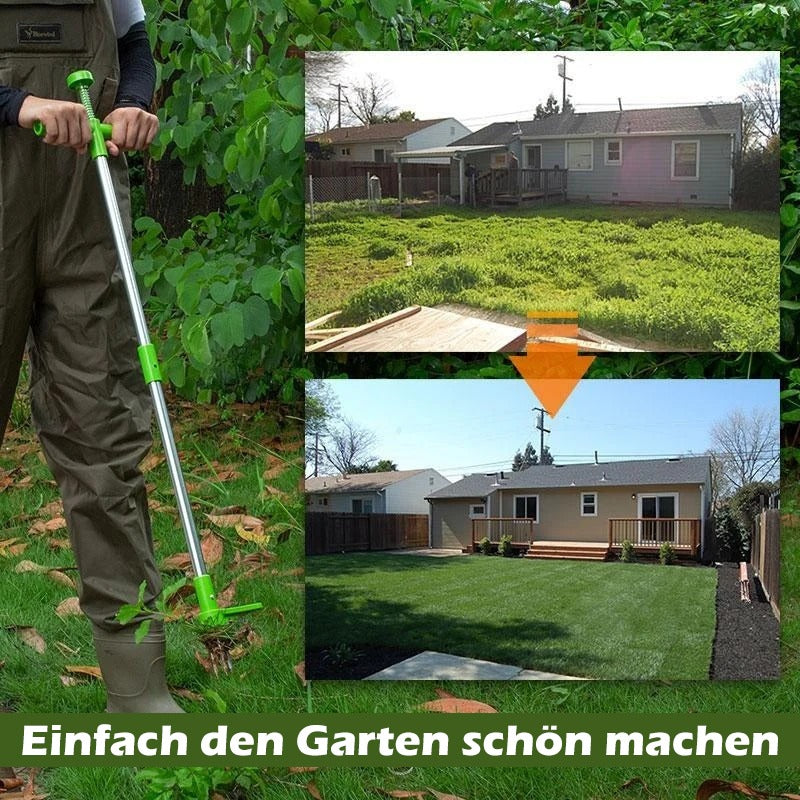 Effortless Garden Weed Remover with Root Extraction