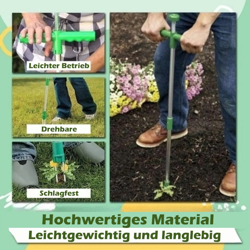 Effortless Garden Weed Remover with Root Extraction