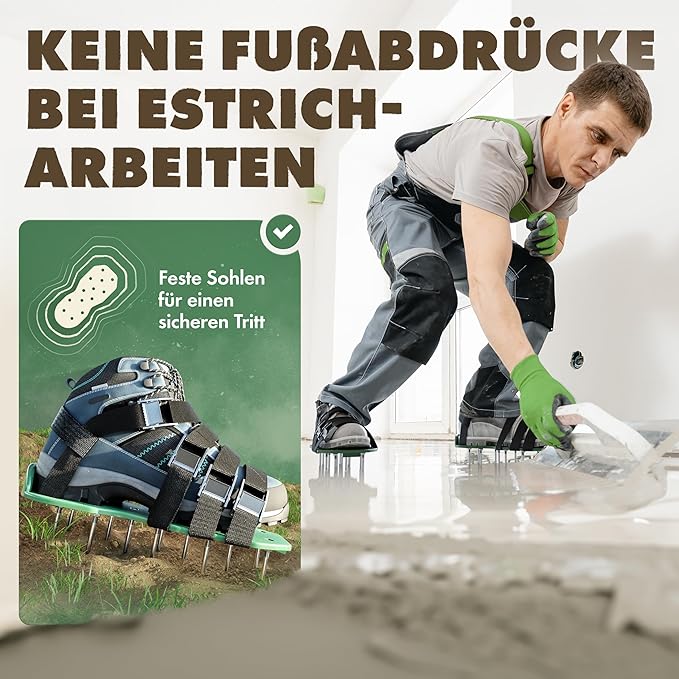 Lawn Aeration Sneakers | Easy Lawn Care Shoes