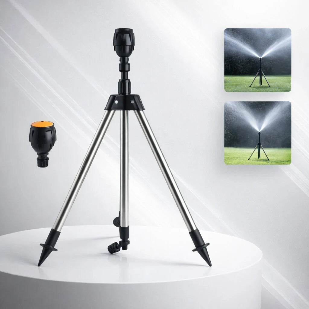 Elevate Your Garden with the 360° Stable Sprinkler