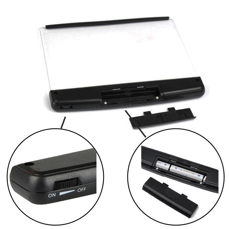 Portable LED Reading Lamp with Magnetic Attachment
