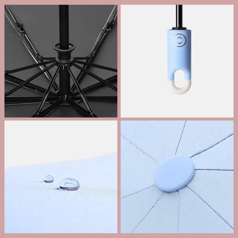 Compact Travel Umbrella | Sturdy Mini Rain Shield