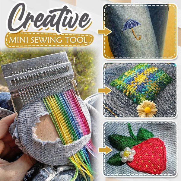 Cloth Repair Toolkit | Innovative Weaving & Mending Solution