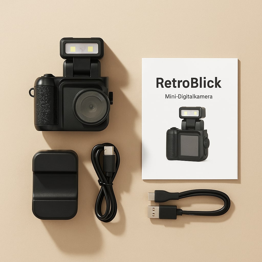 NostalgiaSnap Mini Digital Camera: Capture Timeless Moments