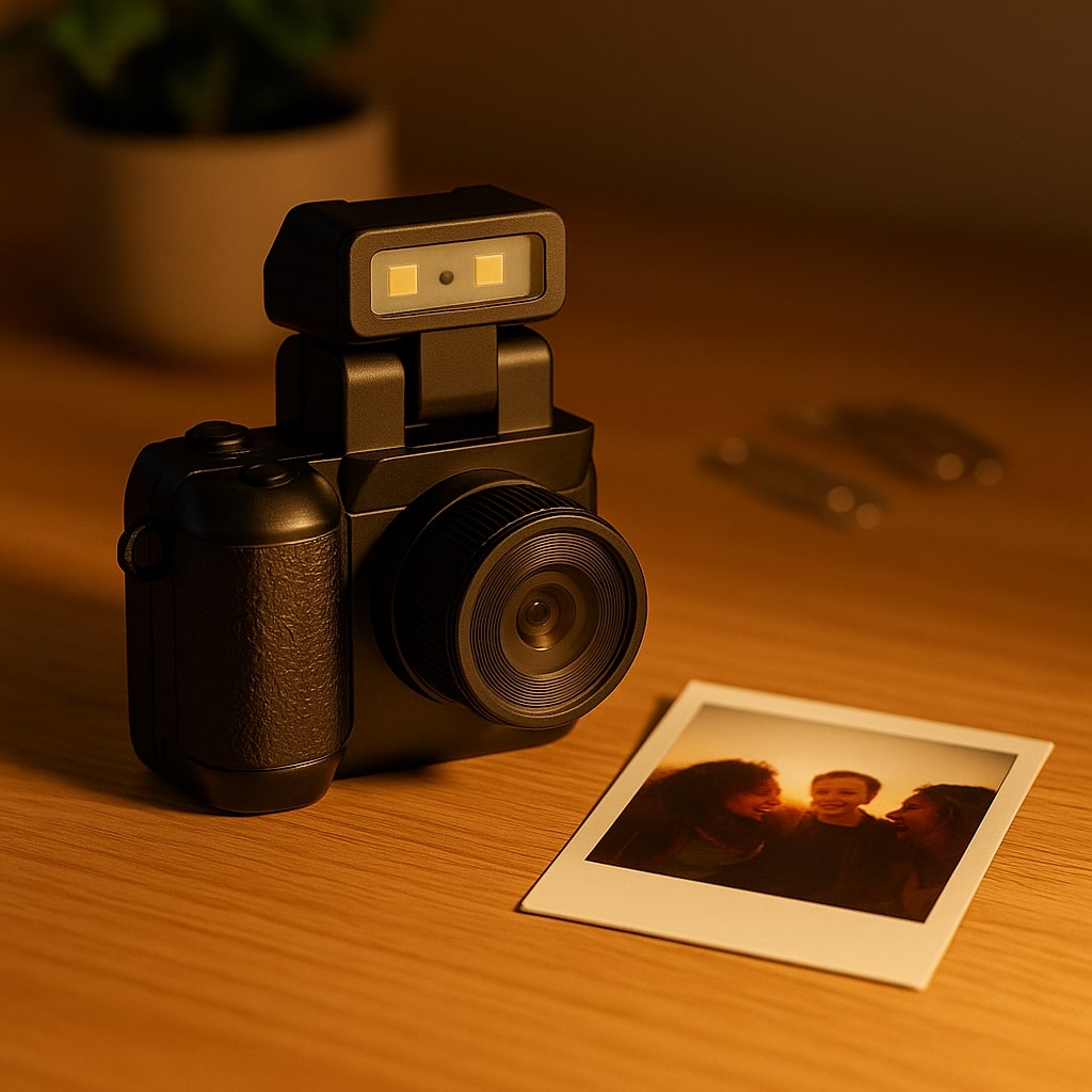NostalgiaSnap Mini Digital Camera: Capture Timeless Moments