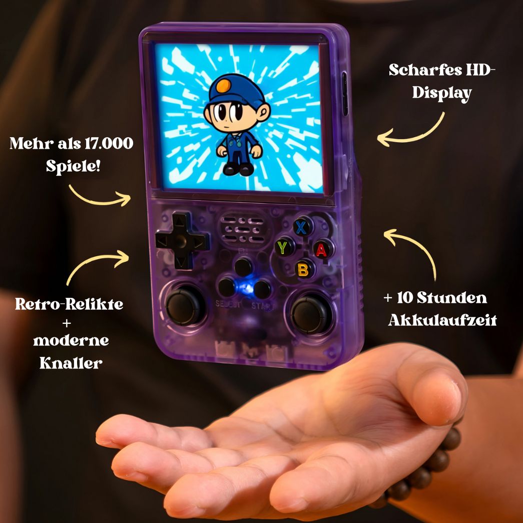 Portable Classic Gaming Console | 20,000+ Games Included