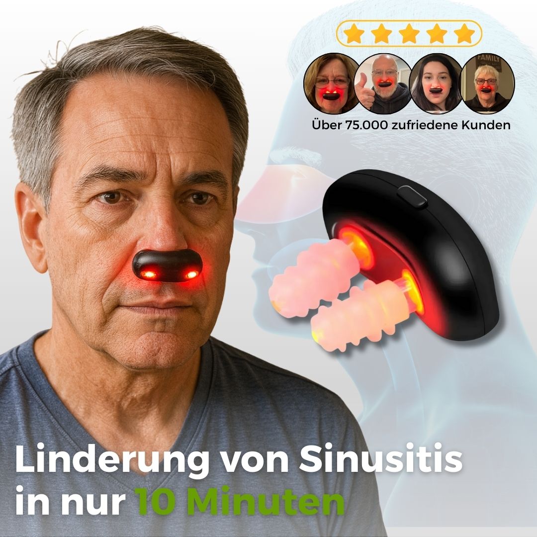 Soothing Light Therapy Device for Nasal Relief