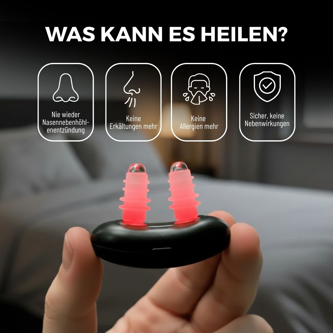 Soothing Light Therapy Device for Nasal Relief