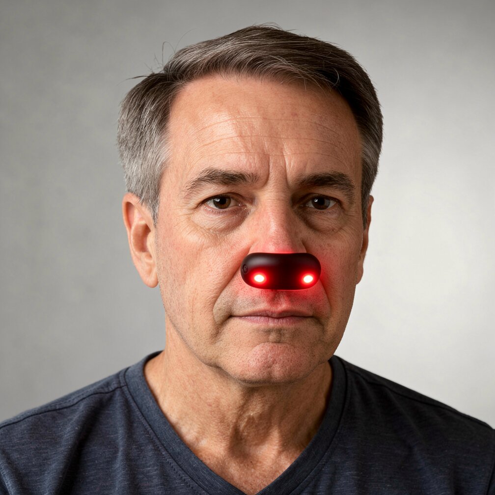 Soothing Light Therapy Device for Nasal Relief